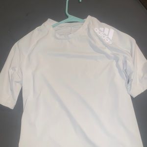 White adidas shirt